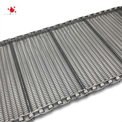 China Fire Resistant Stainless Steel Or Mild Steel Slat Driven Belt Roller Belt Chain Conveyor Belt for sale