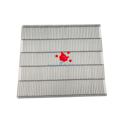 China Heat Resistant Mesh Stainless Steel Flat Flex Wire Mesh Conveyor Food Grade Chain Link Belt Conveyor Belt for sale