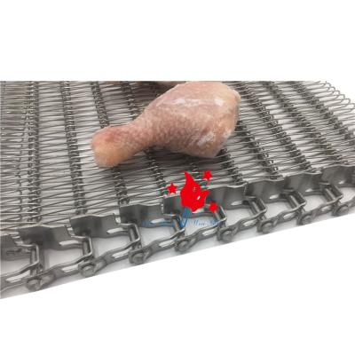 China Water Resistant Ningjin StarSpark Grid Belt Conveyor Spiral Belt For Cooling Or Freezing Conveyor Wire Belt for sale