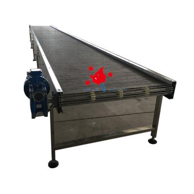 China Heat resistant fruit can chain pole conveyor for cooling use /conveyor /transportation transporting equipment for sale