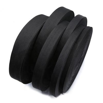 China Black Edge 900D Color PP Webbing Tape Polypropylene Webbing Strap Viable Wholesale High Quality Different Wrap Sizes For Bag Luggage for sale