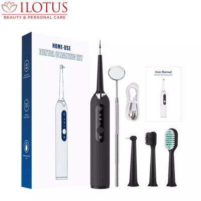 China Higher Frequency Shaking Hot Selling OEM 4 in 1 Rechargeable Waterproof Sonic Vibration Electric Oral b Adult Interdental Brushes for sale