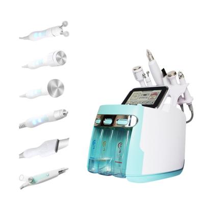 China Skin Tightening Ultrasonic Skin Scrubber Water Oxygen Hydra Spray Tanning Machine Peel Tightening Blackhead Remover Body Shop Microdermabrasion for sale