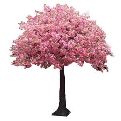 China Artificial Flower Hot Selling Cherry Blossom Tree Popular Wedding Country Cherry Blossom Tree Artificial Flower Tree Decoration for sale