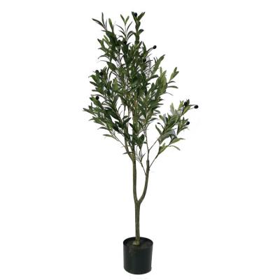 China Wholesale Artificial Plants Country Olive120 Cheap 150 180 Meter Trees With Pot For Indoor And Ourdoor Decoration for sale