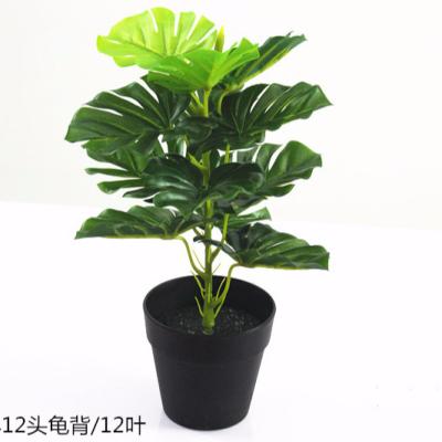 China Real Touch Art Decor Real Touch lndoor Artificial Tree Plant Monstera Plant for sale