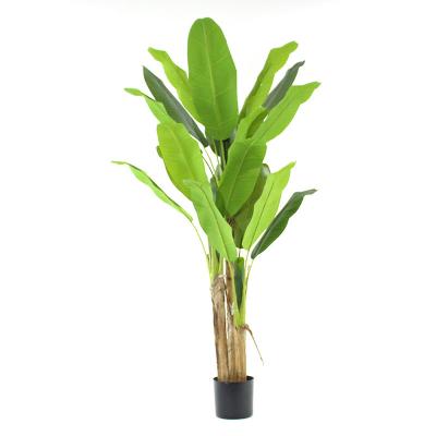 China Travaler Transitional High Quality Artificial Plastic Banana Tree for Home Decorations for sale