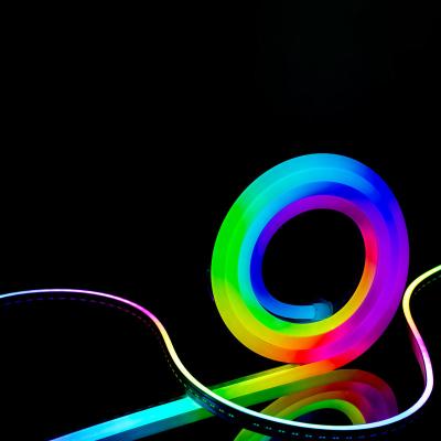 China Garden Amazon Silicone 16*15mm Colorful Waterproof Lights IP67 Strip RGB Led Neon for sale