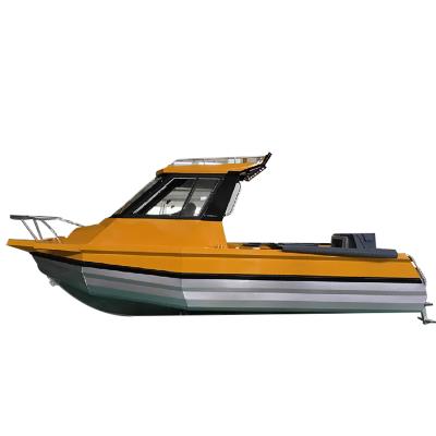 중국 Aluminum Speed ​​Boat 20ft/6m Easy Craft Aluminum Fishing Boat With Cabin 판매용