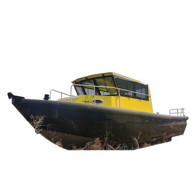 China Gasoline Boat Gospel Boat 11m/36ft All Welded Gasoline Boat Aluminum Work Barges For Sale en venta