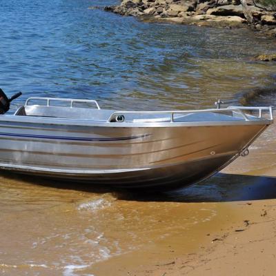 중국 Sea - River - Lake Hull Fishing Boat Aluminum Speed ​​Dinghy 4.2m Deep - Ocean 14ft V 판매용