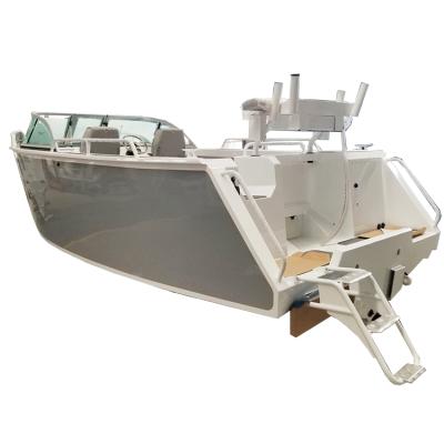 China Aluminum 5m Rover Welded Aluminum Fishing Boats for sale