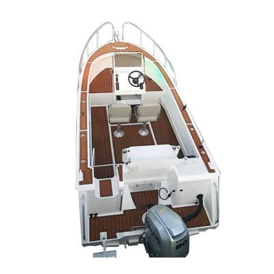 Cina Sport Yacht 2018 New Aluminum Center Steering Console Fishing Boat 5m For Sale in vendita