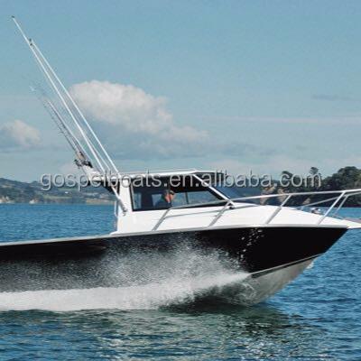 Chine Tuna Fishing Gospel Brand 9m Aluminum Luxury Large Lifestyle Fishing Boats à vendre