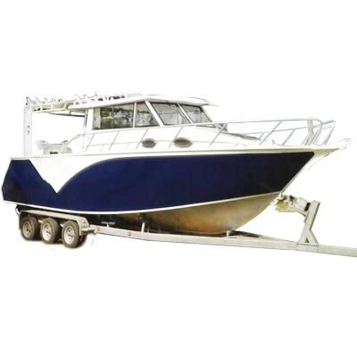 Chine 2019 New 30feet Lifestyle Aluminum Model Fishing Boat For Offshore Deep Sea à vendre