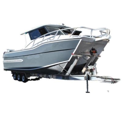 中国 Aluminum Catamaran Aluminum Fishing Boat 販売のため