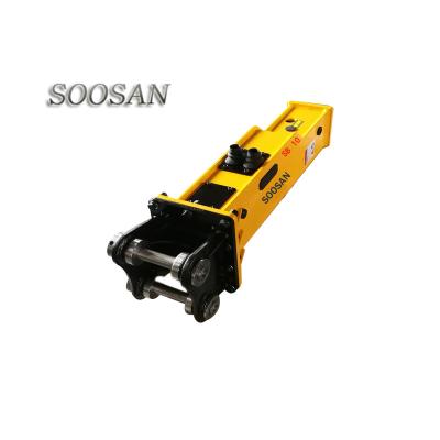 China Professional soosan excavator hydraulic crusher construction supply crushing hammer for sale