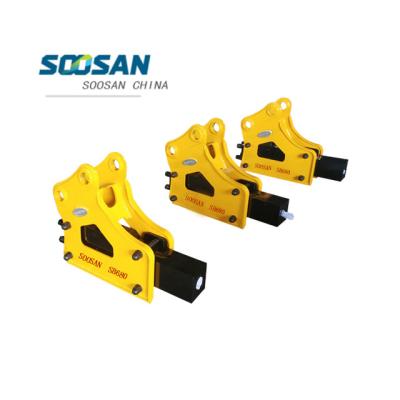 China Construction grade AA hydraulic breaker SB40 type soosan hydraulic breaker and soosan hydraulic breaker hammer on sale for sale