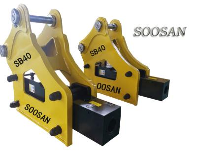 China Hot selling soosan hydraulic gravel pile construction product hammer chisel hydraulic crusher SB40 for sale