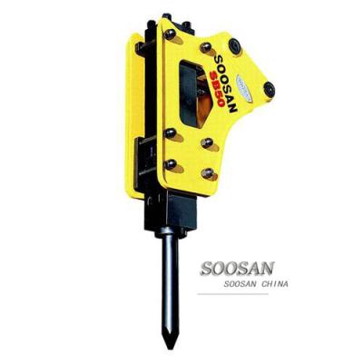 China Construction factory price soosan breaker SB50 hydraulic excavator hydraulic breaker and soosan breaker hammer for sale