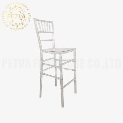 China modern high quality transparent bar chair cheap tiffany acrylic bar stools for event used for sale