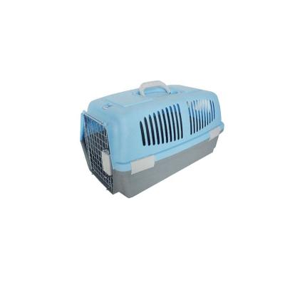 China Breathable Cages For Dog Plastic Steel Cage Collapsible Dog Crate Dog Crate for sale