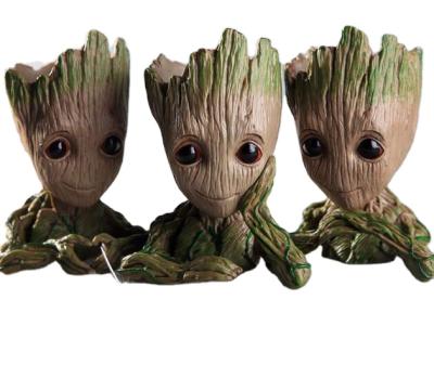 China American Style Wholesale Planter Pot Baby Groot Flower Pot Baby Groot Flower Pot Style Cheap Price for sale