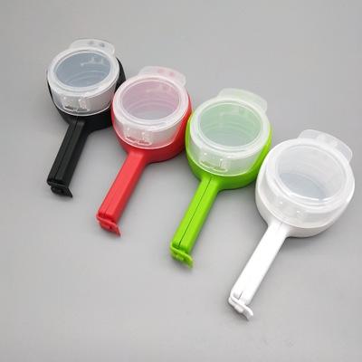 China Sustainable Promotional Airtight Food Roll Coffee Use Plastic Bag Sealer Clip, Seal And Spill Bag Clips for sale