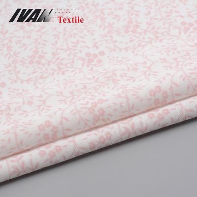 China New viable popular knitted lightweight soft single side brush printed jersey interlock fabric with 100% polyester for sale