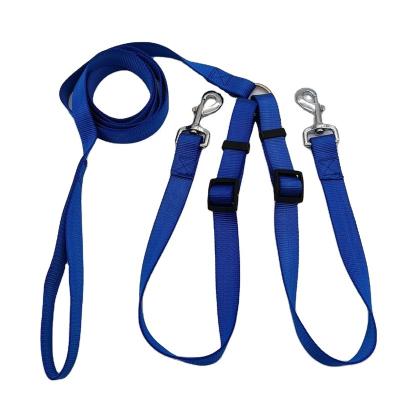 China Manufacturers Wholesale SPARE Adjustable Multi-Function Hands Leash Doubles Dogs Free Dog Leash for sale