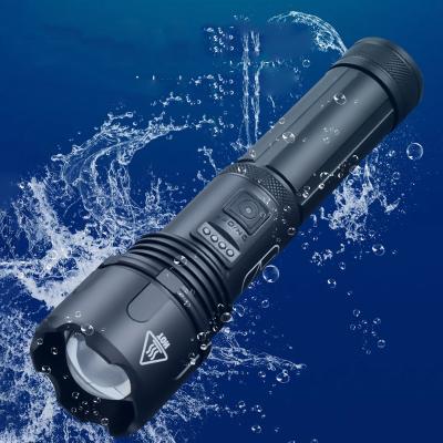 China Super Bright Factory Zoom Powerful Handheld Rechargeable Torches High Lumen Rechargeable Led Flashlight For Camping Emergencies for sale