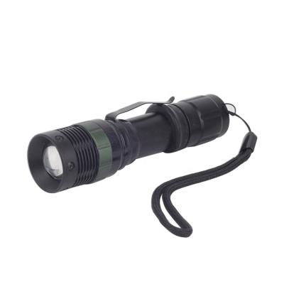 China Ce Aluminum Alloy ROHS Ip33 EMC Tactical Flashlight AAA Emergency Dry Battery Mini LED Emergency Buzz Flashlight for sale