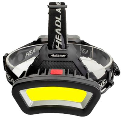 China IP45 Camping Waterproof 800 Lumen 4 Mode COB LED Flood Light Head Lamp, New USB Rechargeable Headlights For Night Vision Fishing Riding for sale