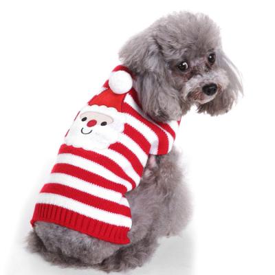 China Viable manufacturers of sweater autumn and European winter dog clothes and American Christmas dog sweater for sale