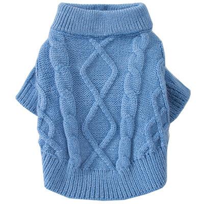 China Viable Cute Biped Pet Clothes Twist Knitted Cat And Cat Dog Sweater Spring Clothes for sale