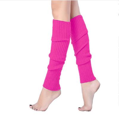 China Sporty Multicolor Optional Factory Wholesale Color Fluorescent Luminous Wool Knitted Pile Socks for sale