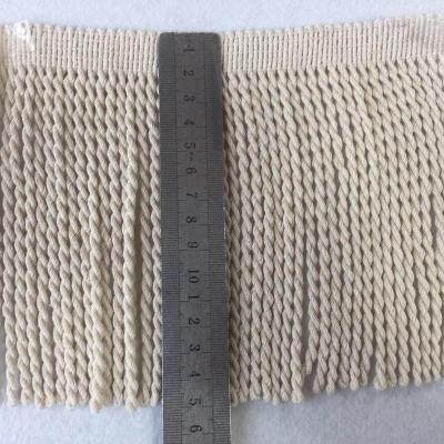 China Curtain Fashion 6inch Decorative Wholesale 100% Cotton Bullion Fringe for sale