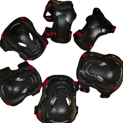 China Supply sports suit roller skating protection thickened wares6Piece set knee protection wrist protection adult and children men and women skating shoes for sale