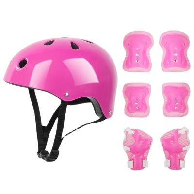 China Supply Sports Protective Helmet Protector The New 7 Piece Balance Car Scooter Roller Skate Pad Protector Set for sale