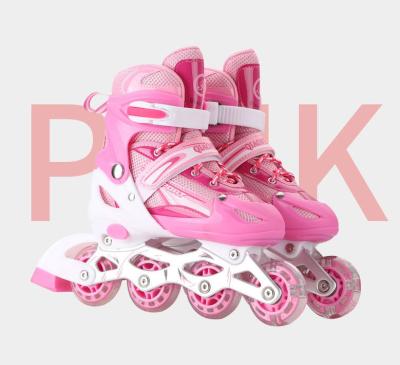 China Skate Scooter PVC Children's Skating Shoes Universal Skates Pulley Adult Speed ​​Skating for sale