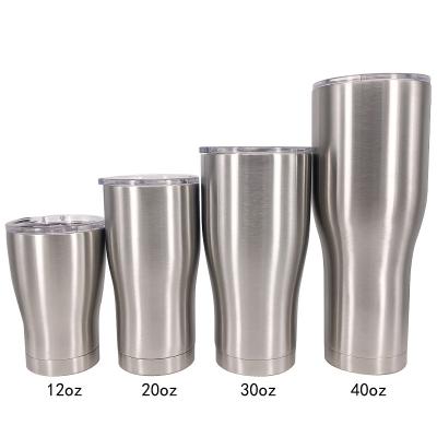 China New Design 304 Stainless Steel Tumbler Travel Sustainable Coffee Mug With Lid Double Wall Tumbler 30oz for sale