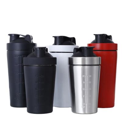 China Disposable 304 Stainless Steel Single Layer Dry Bottle Car Water Cup Eggnog Cup Outdoor Sports Shaker Cup for sale