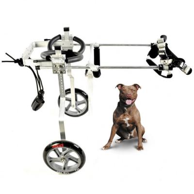 China Two Wheel Wheelchair XXXS Model Dog Wheelchair Injury Disability Sustainable Bicycle Cat for sale