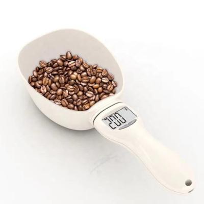 China Cat Pet Food Measuring Scoop Detachable Spoon Kitchen Stocked Cooking Scale Handled Coffee Bake Electronic Balance Measuring Cups for sale