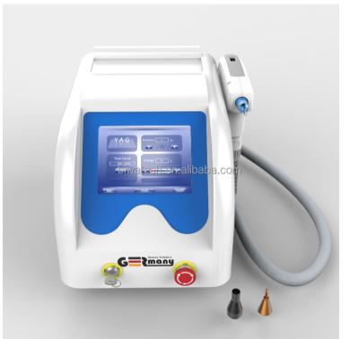 China Pigment removal design mode professional portable tattoo removal/Q switch ND YAG laser for sale