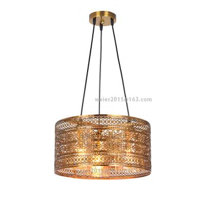 China modern glass chandelier lamp9413 modern iron restaurant pendant light for sale