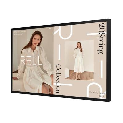 China 4K Indoor High Resolution Wall Mount LCD Advertising Player Ad Display Digital Signage for sale