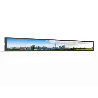 China 2020 New Digital Signage Indoor Ultra Wide Stretched Bar LCD Advertising Display Screen for sale