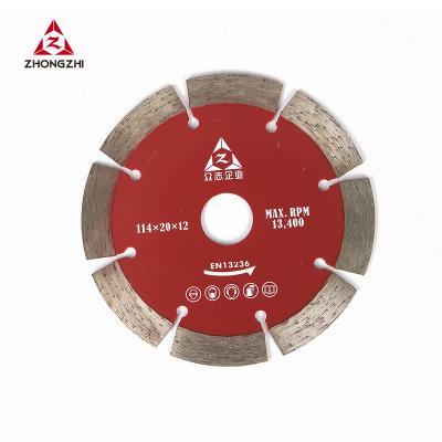 China High Efficiency Granite Zhongzhi Diamond Tool Sintered Cutting Blade With No Chipping for sale