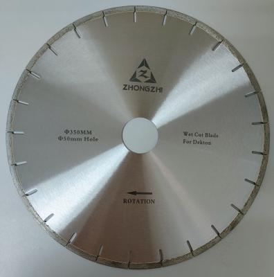 China Dekton Cutting D350 Diamond Tools Diamond Saw Blade for DEKTON Cutting with Smoothy Cutting Result No Chipping. for sale